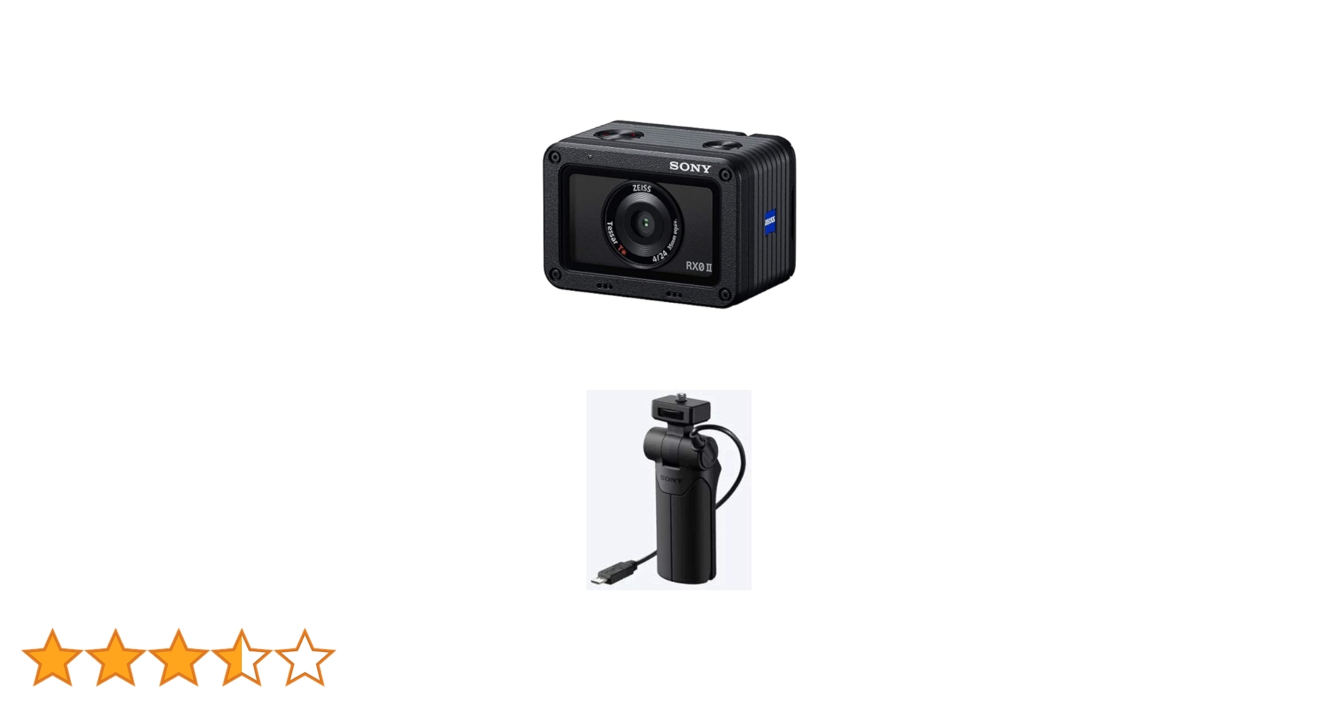 SONY - SONY RX0 II 純正グリップ 予備バッテリ SDカード付 SONY RX0 II 純正グリップ 予備バッテリ SDカード付